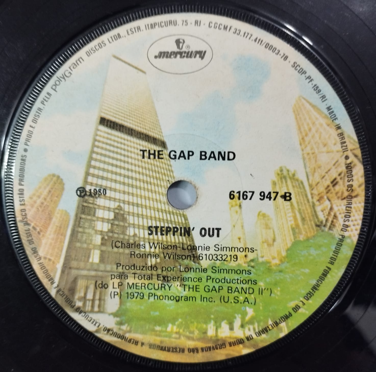 The Gap Band - I Don't Believe You Want To Get Up And Dance (Oops) / Steppin' Out (Compacto)