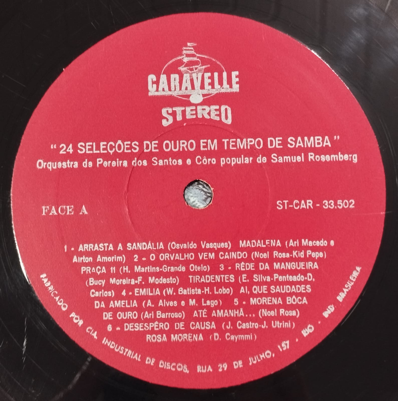 Orquestra de Pereira dos Santos e Coro Popular de Samuel Rosemberg - Samba (Álbum)