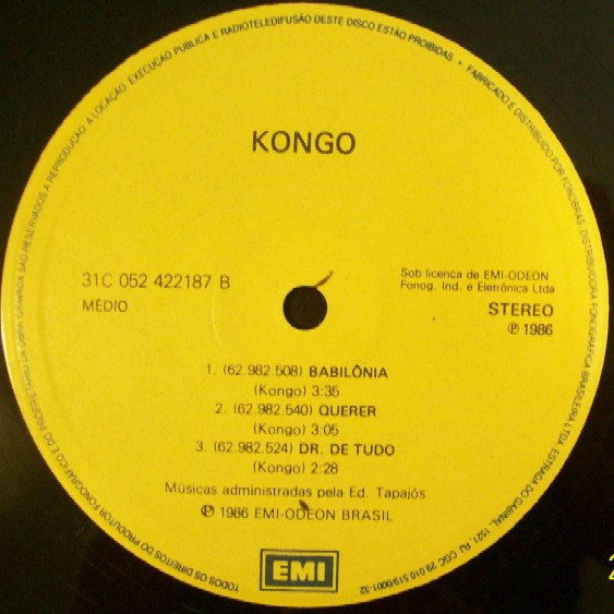 Kongo ‎– King Kongo (Mini-Álbum)