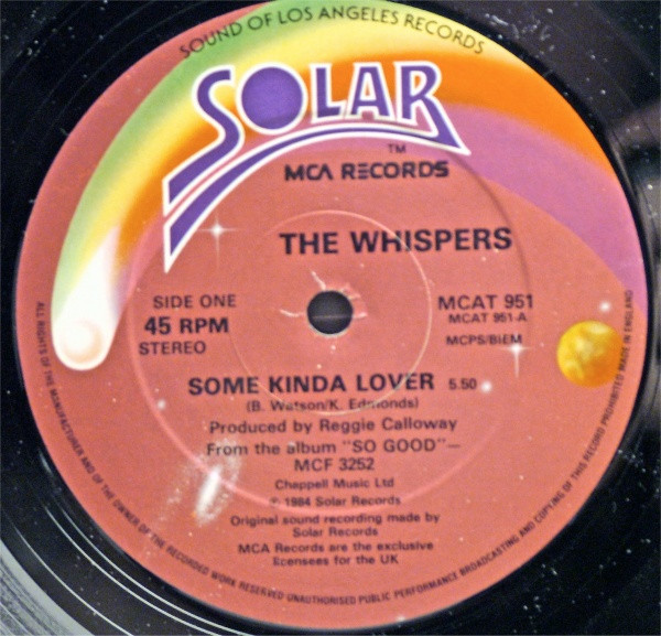 The Whispers – Some Kinda Lover (Single)
