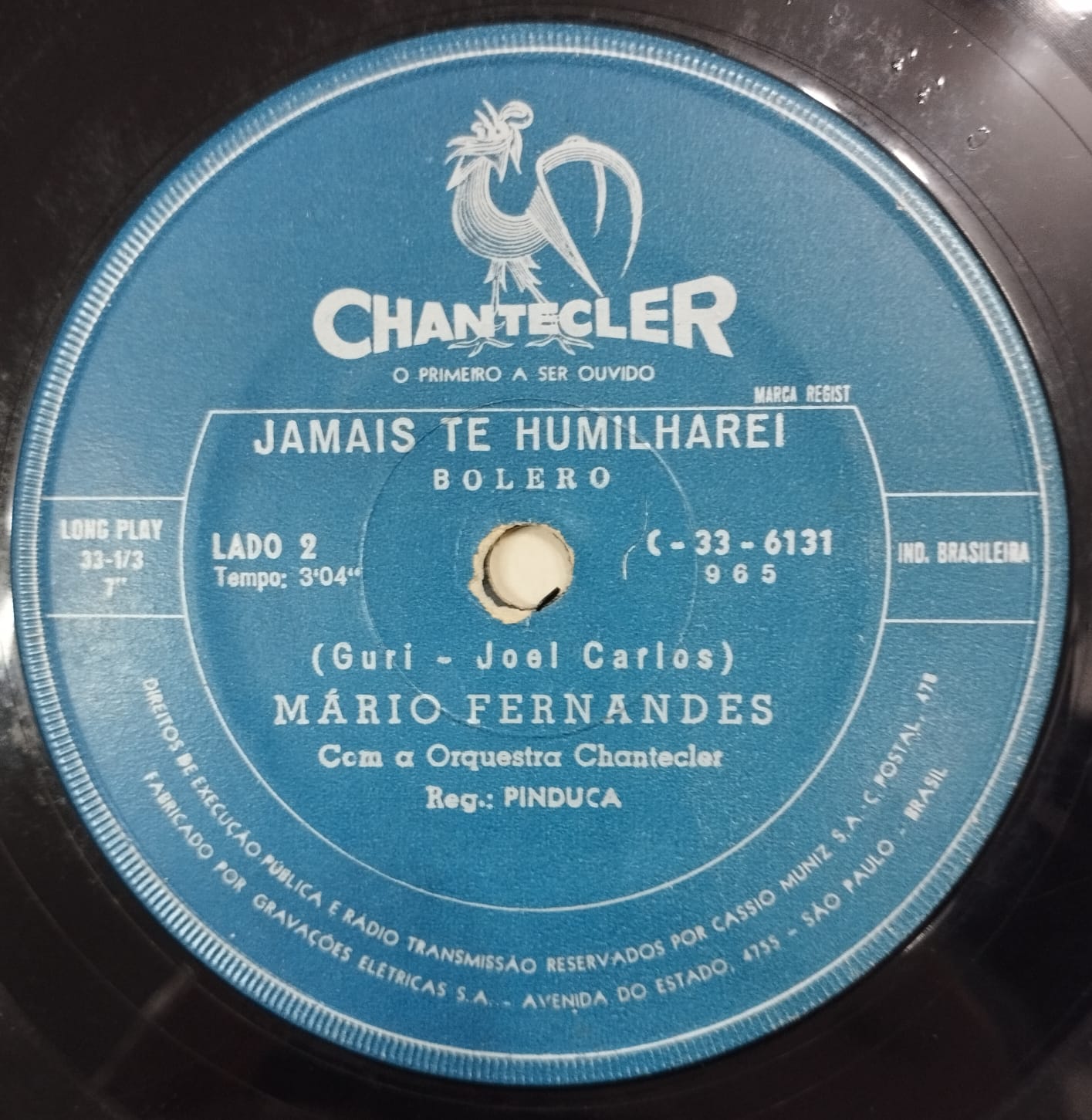 Mário Fernandes - Saudade Amiga / Jamais Te Humilharei (Compacto)