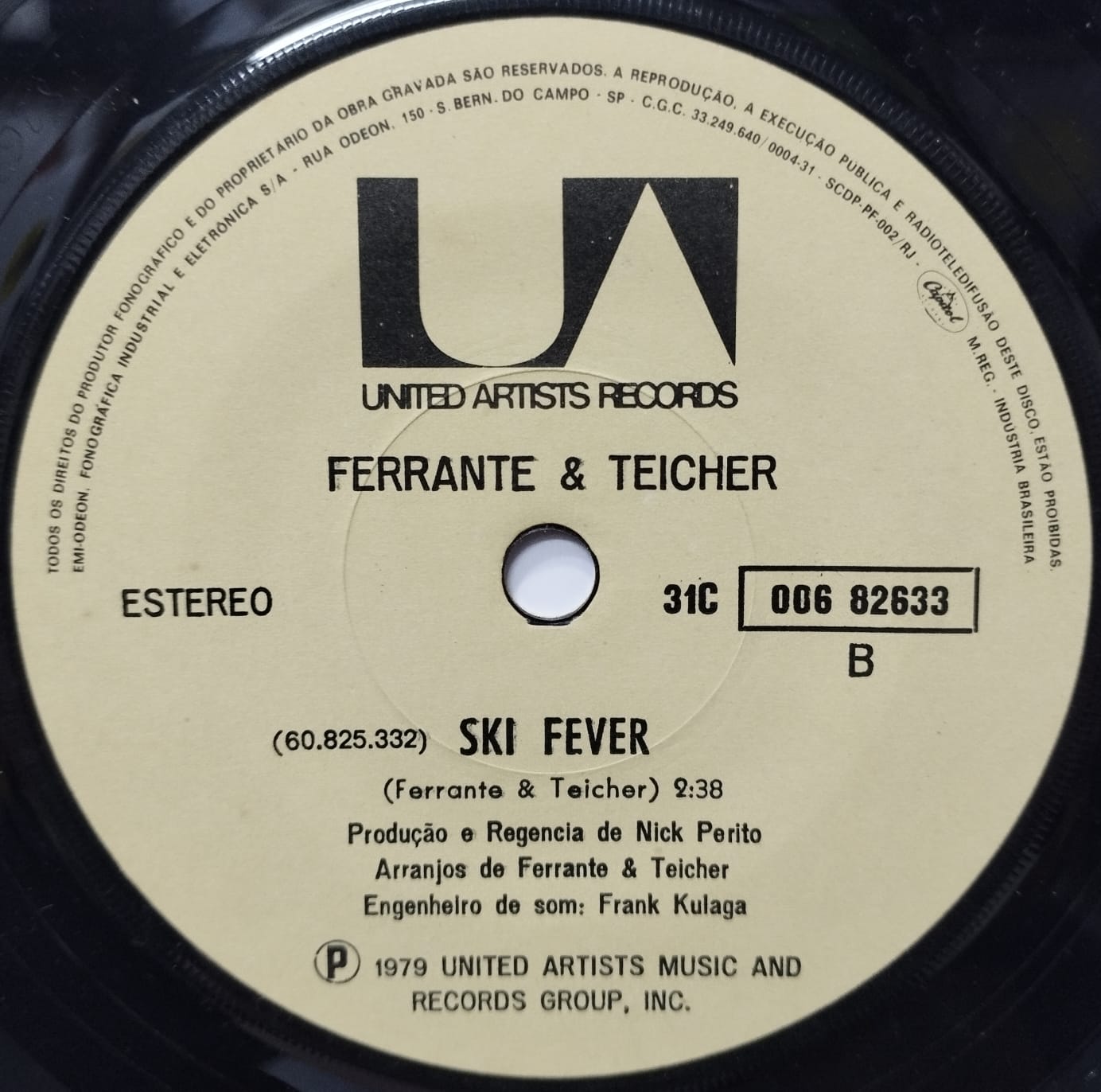 Ferrante & Teicher ‎– Can You Read My Mind / Ski Fever (Compacto)