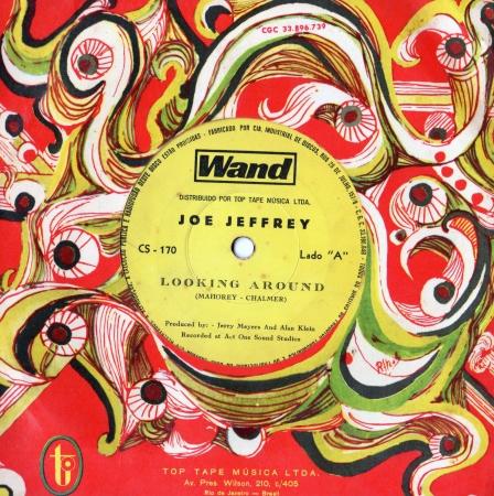 Joe Jeffrey ‎– Looking Around / Everything Will Be Allright (Compacto)