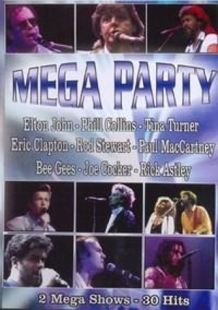 DVD - Various - Mega Party - 2 Mega Shows - 30 Hits 