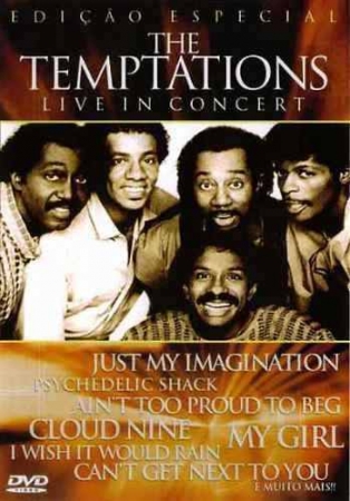 DVD - The Temptations - Live In Concert