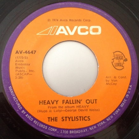 The Stylistics - Heavy Fallin' Out (Compacto)