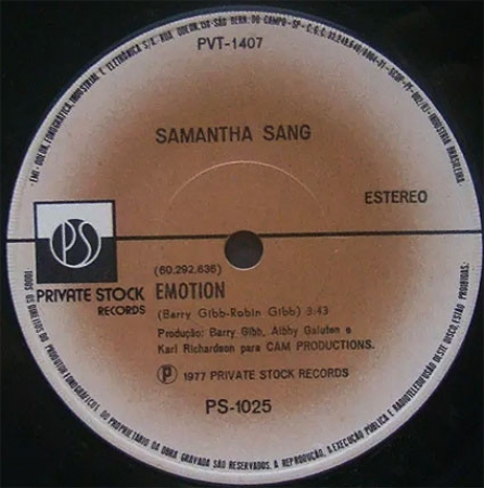 Samantha Sang - Emotion (Compacto)
