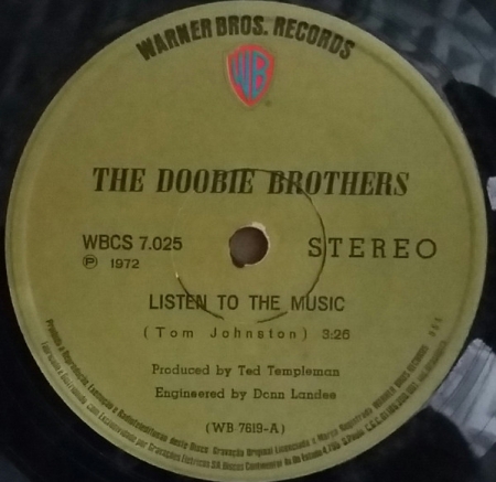 The Doobie Brothers - Listen To The Music (Compacto)