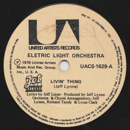 Electric Light Orchestra - Livin' Thing (Compacto)