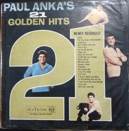 Paul Anka - Paul Anka's 21 Golden Hits