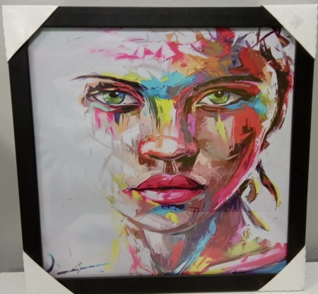 Quadro - Face Girl Pop Art
