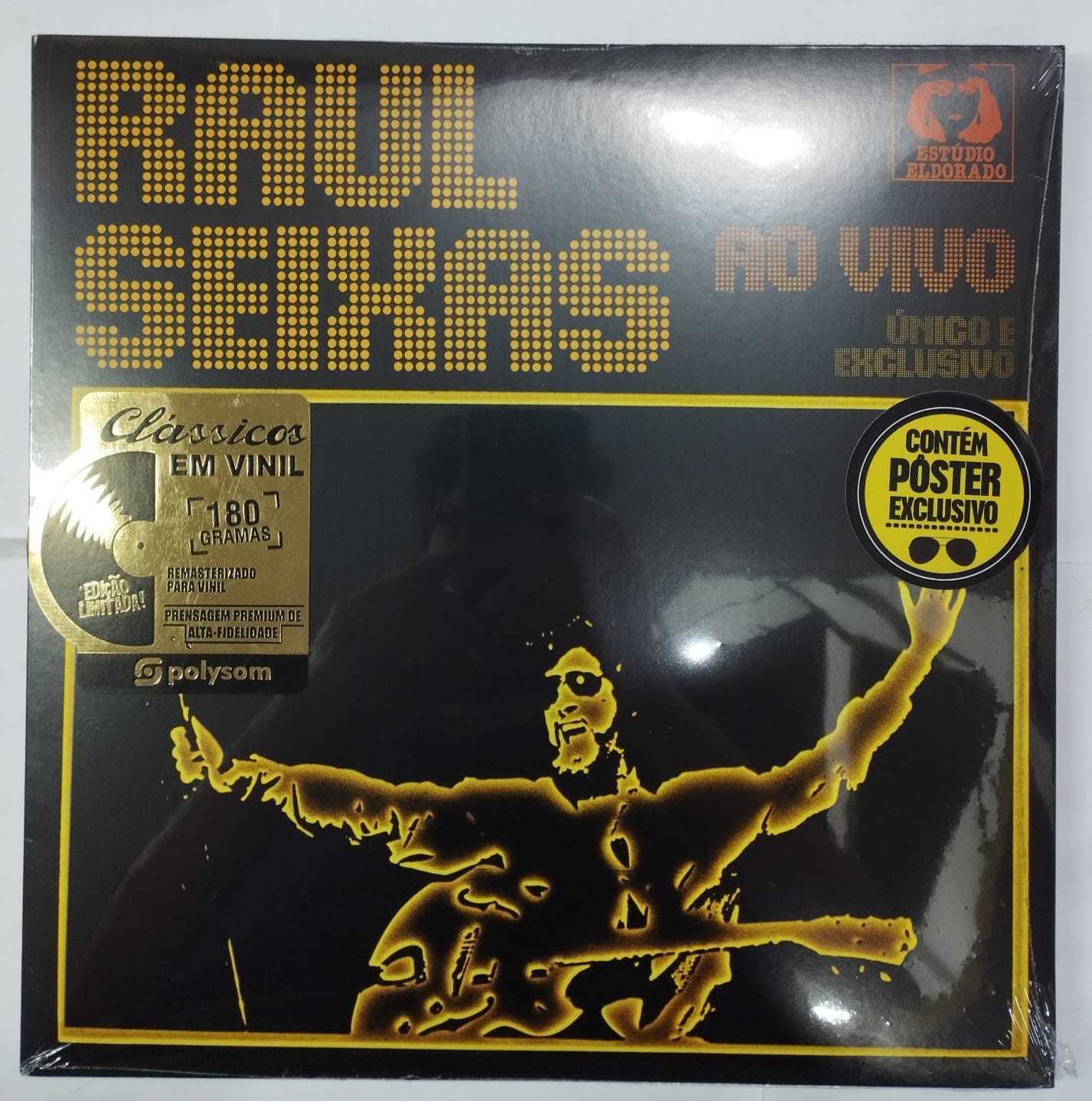 Raul Seixas ‎– Ao Vivo Único e Exclusivo (Álbum, Polysom)