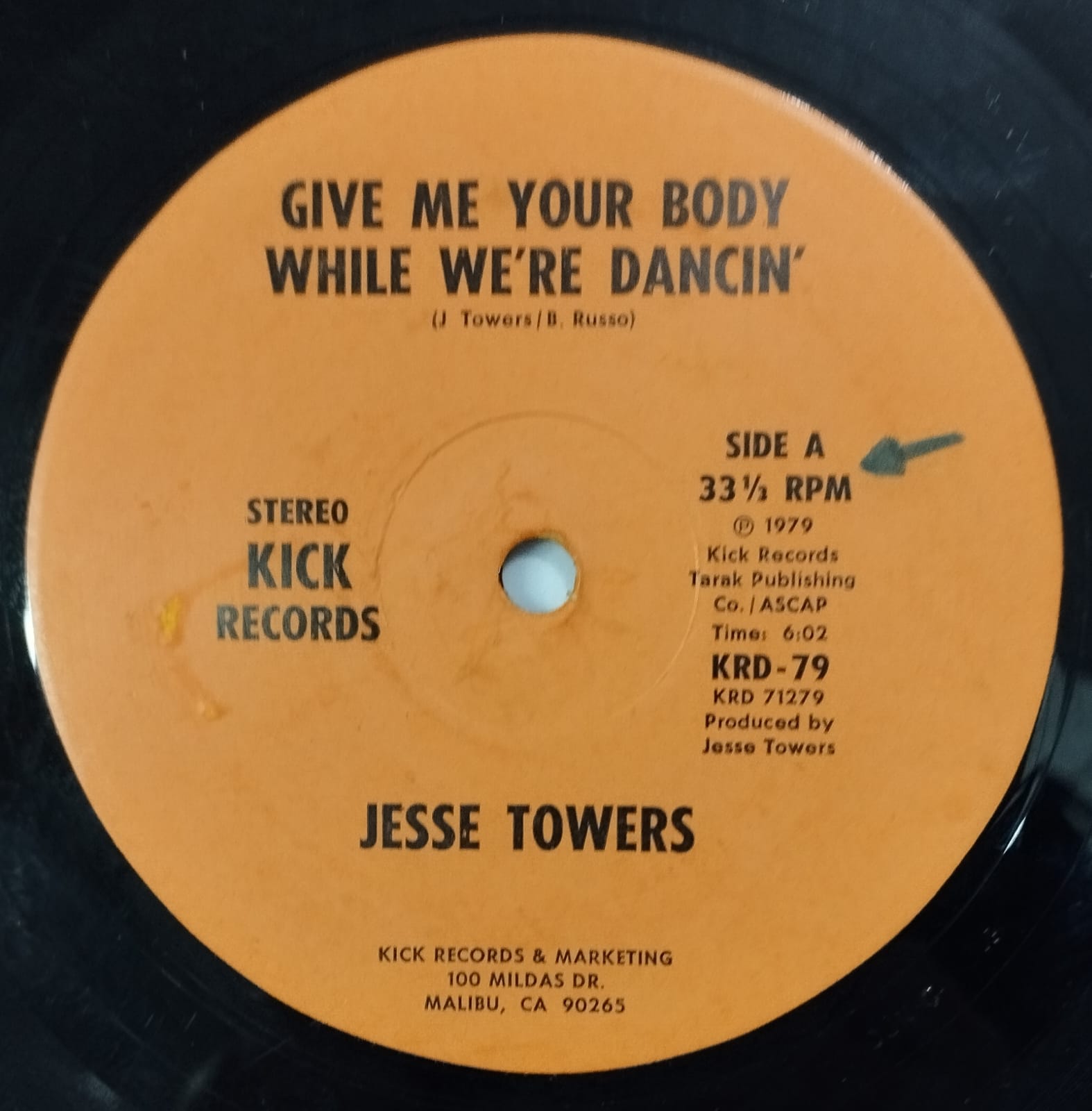 Jesse Towers – Give Me Your Body While We're Dancin' (Single)