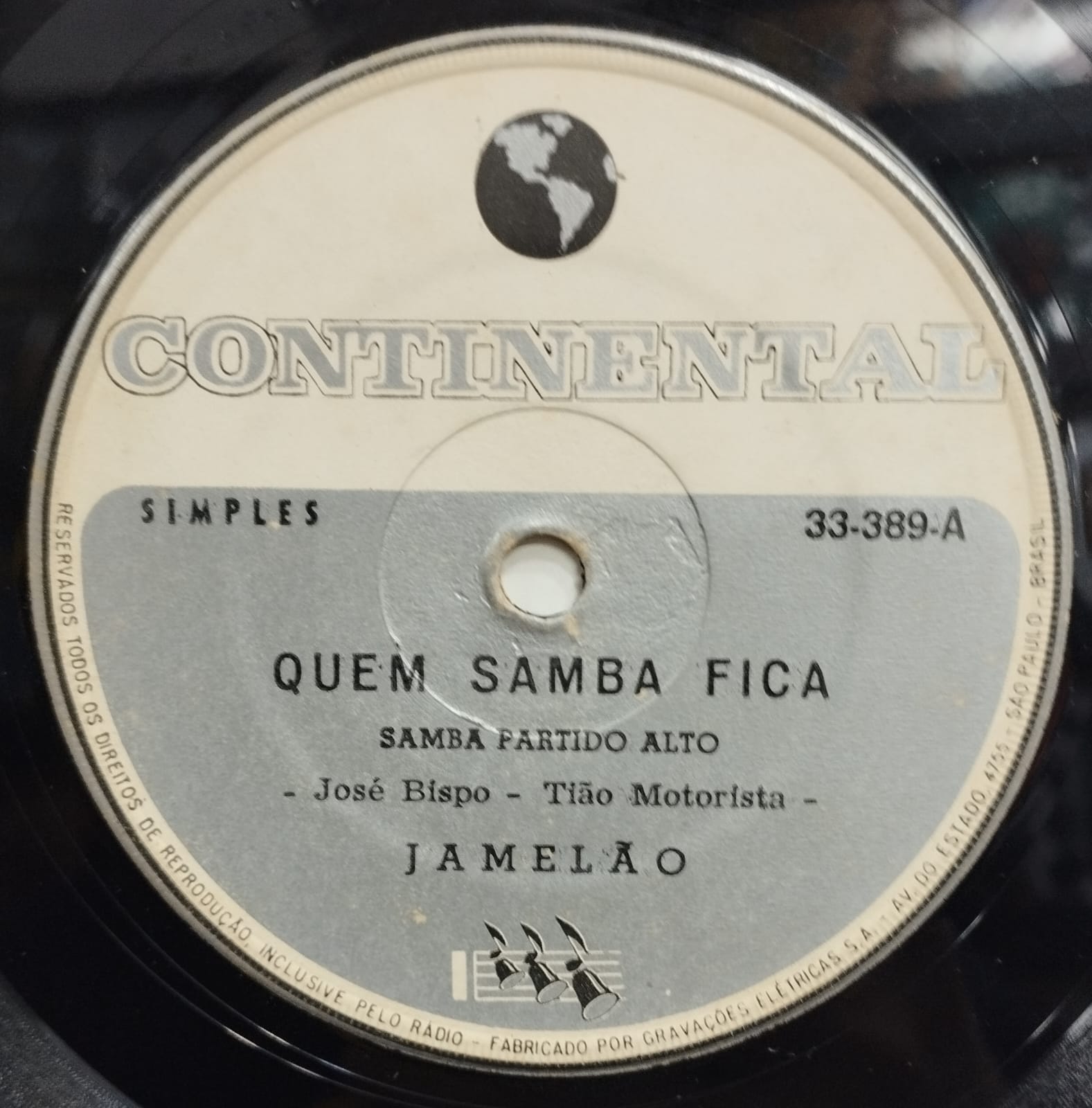 Jamelão - Quem Samba Fica / Clareia Ahi (Compacto)