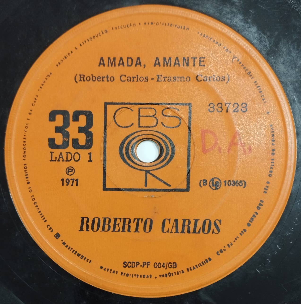 Roberto Carlos ‎– Amada, Amante / Eu Só Tenho Um Caminho (Compacto)