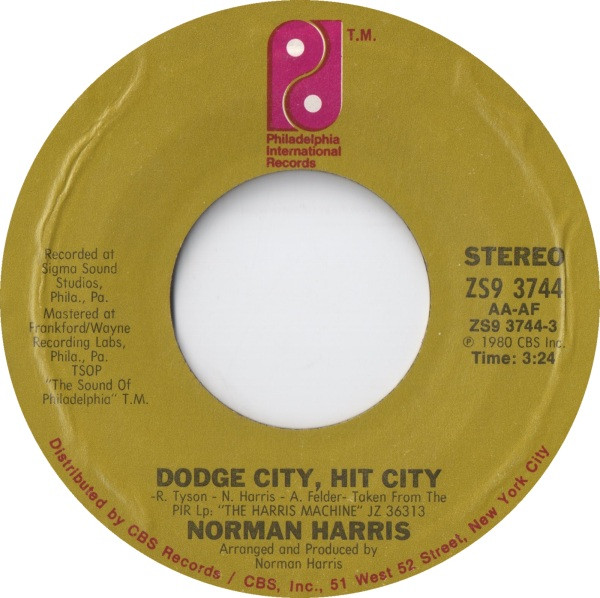 Norman Harris - In Search of Peace of Mind / Dodge City, Hit City (Compacto)