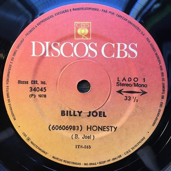 Billy Joel - Honesty (Compacto)