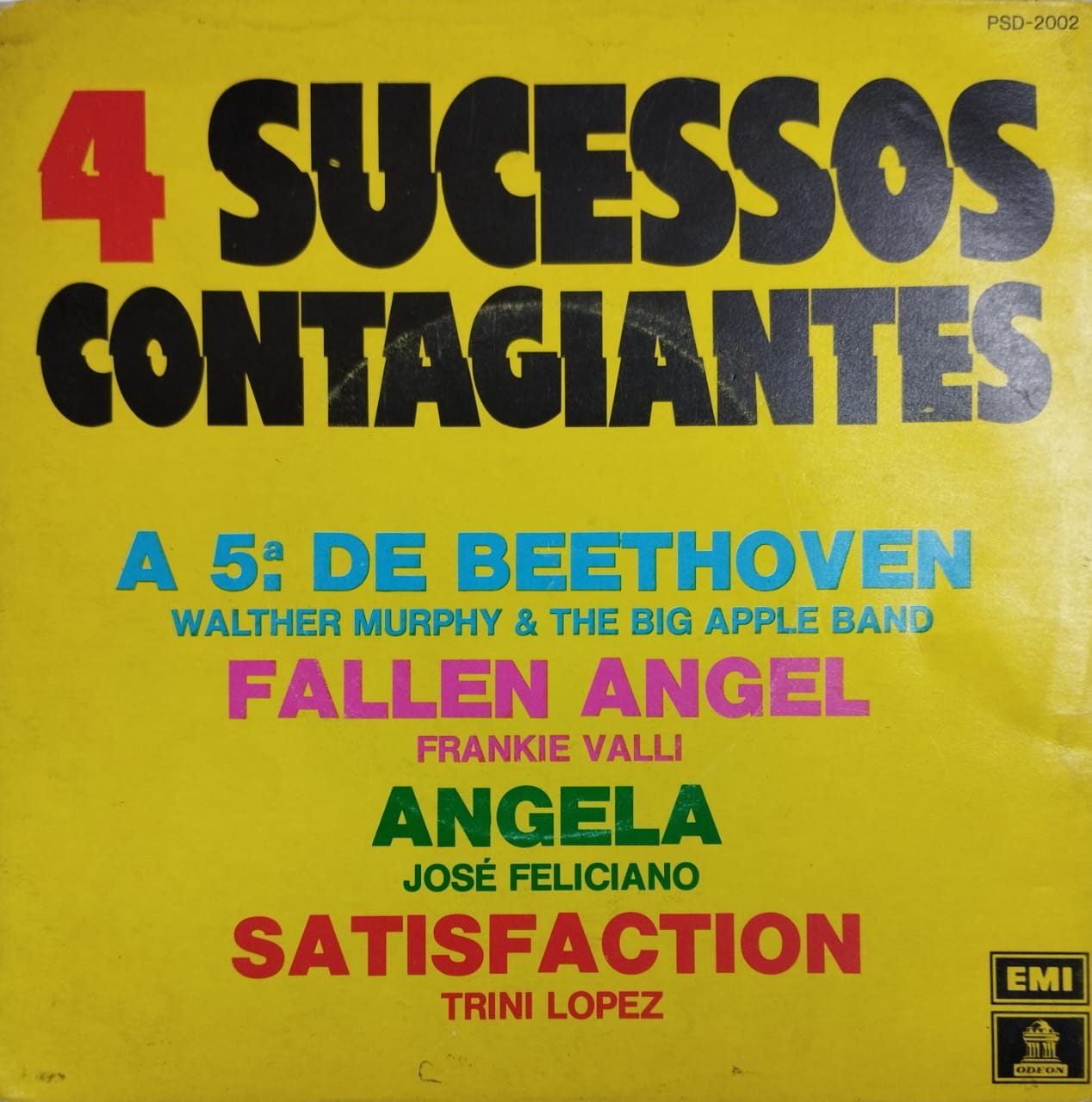 Various ‎– 4 Sucessos Contagiantes (Compacto)
