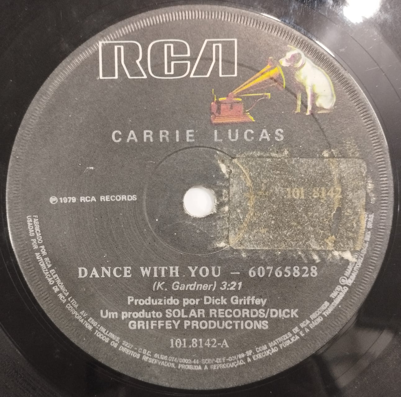 Carrie Lucas ‎– Dance With You (Compacto)