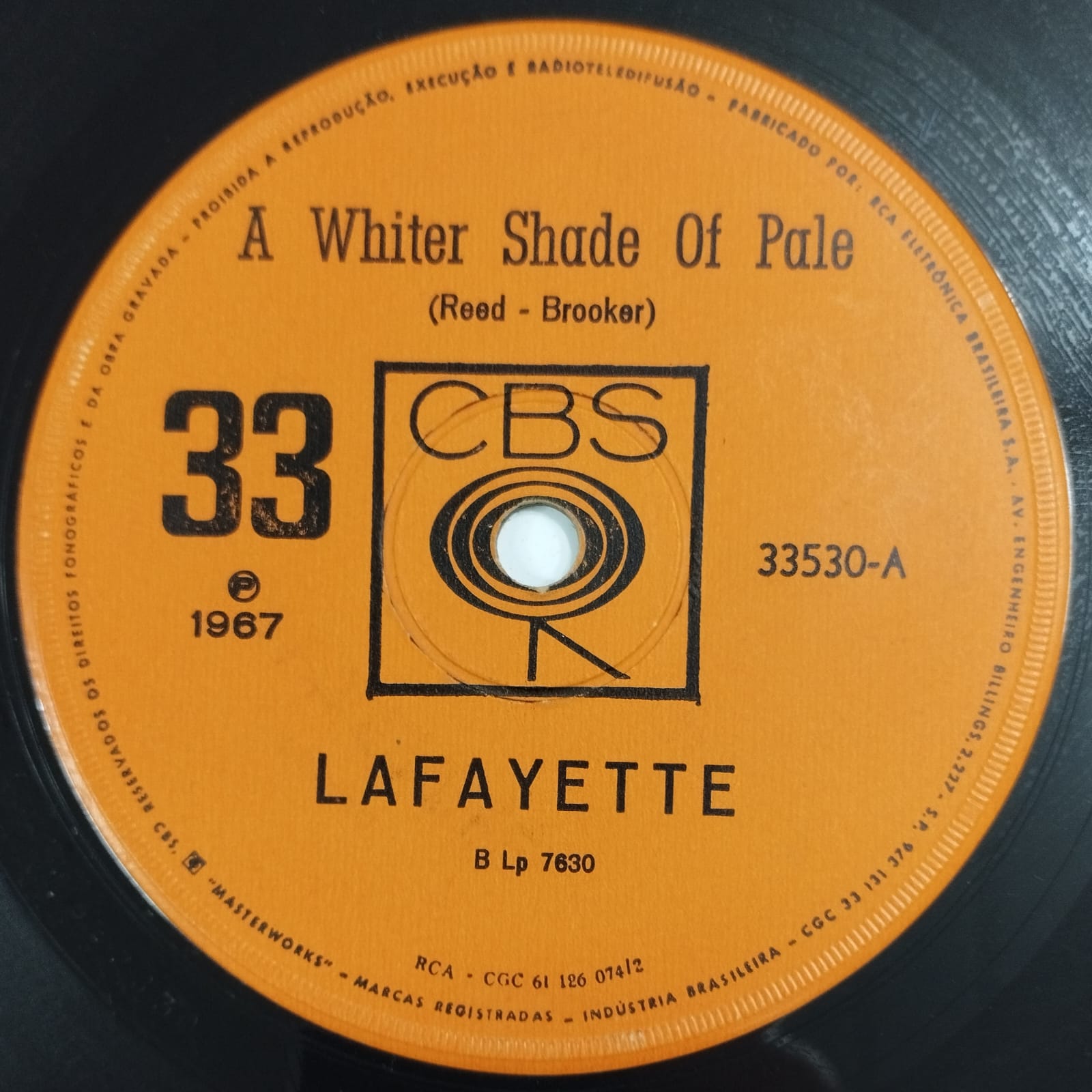 Lafayette - A Whiter Shade of Pale (Compacto)