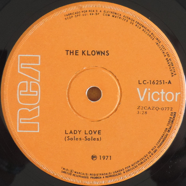 The Klowns - Lady Love (Compacto)