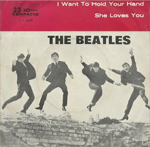 The Beatles ‎– I Want To Hold Your Hand / She Loves You (Compacto)