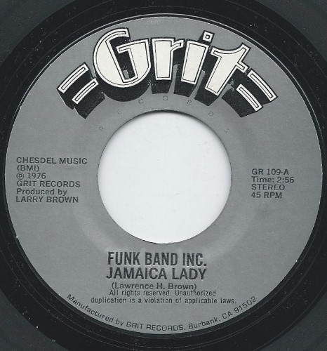Funk Band Inc. - Jamaica Lady (Compacto) 