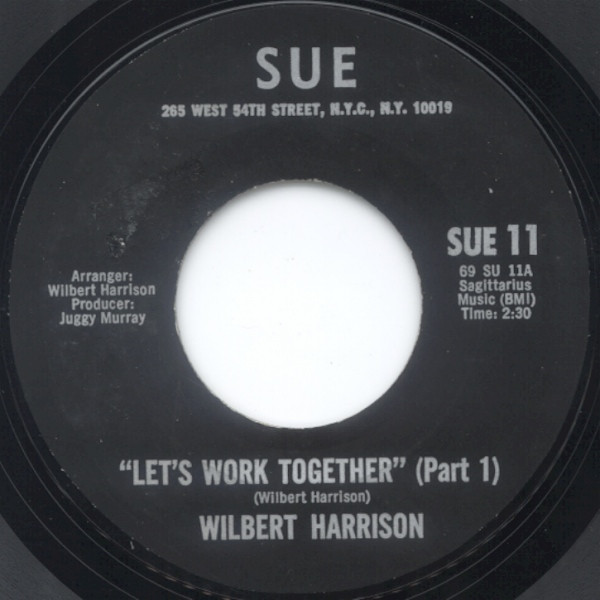 Wilbert Harrison ‎– Let's Work Together (Compacto)