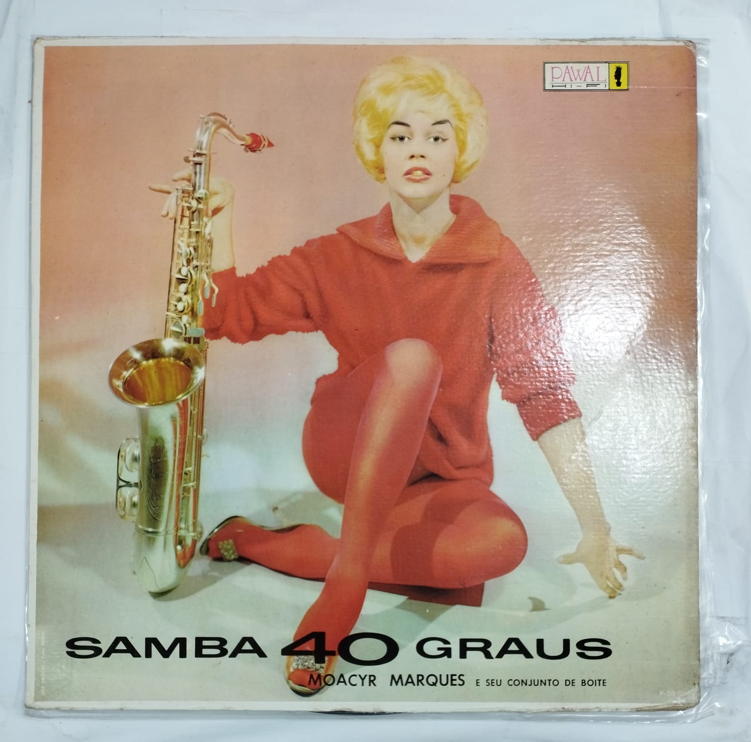 Moacyr Marques e Seu Conjunto de Boite ‎– Samba 40 Graus (Álbum)
