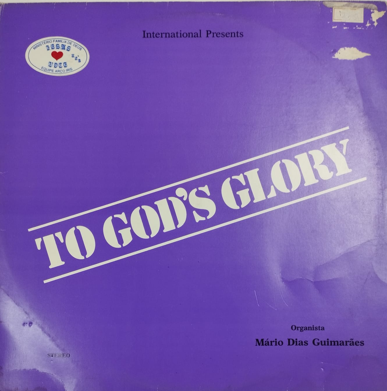 Mario Dias Guimarães ‎– To God's Glory (Álbum)