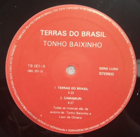 Tonho Baixinho - Terras do Brasil (E.P.)