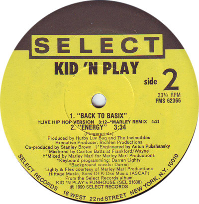 Kid 'N' Play – Back To Basix (Single)