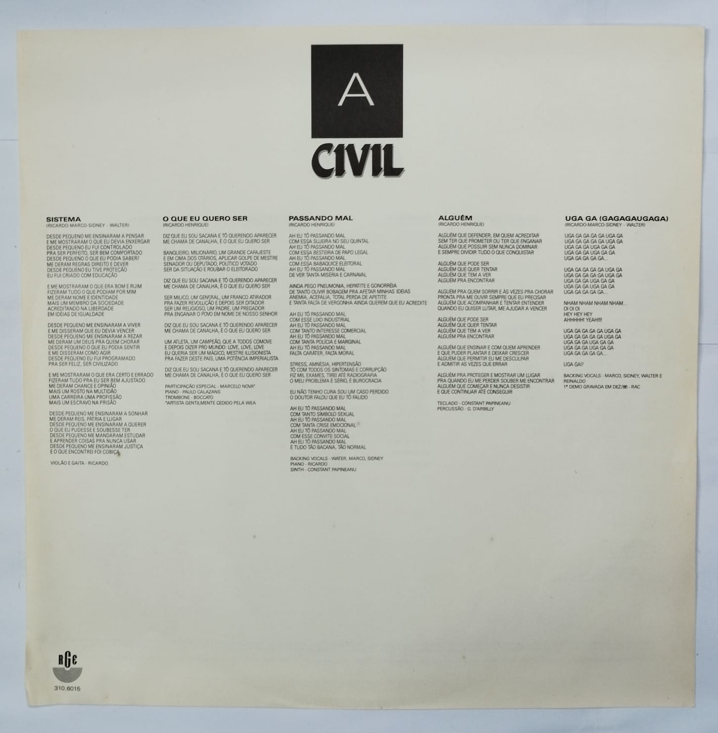Civil - Civil (Álbum)