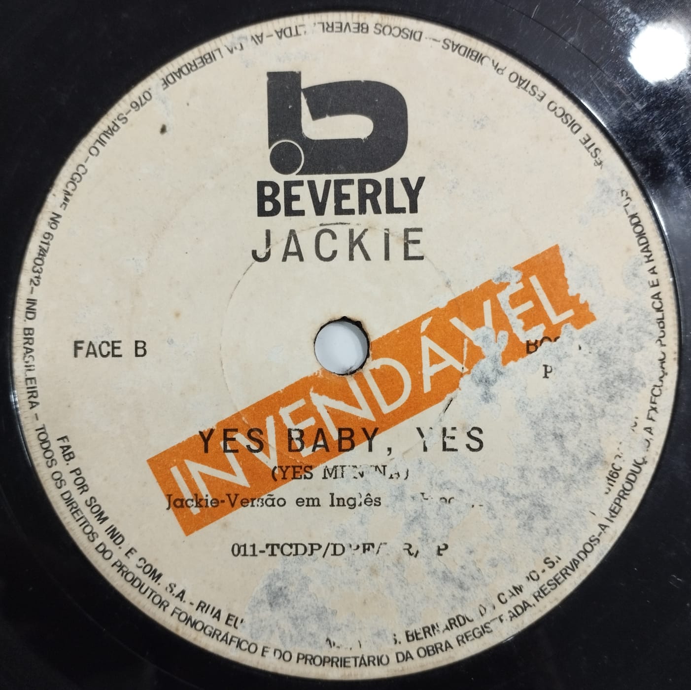 Jackie - Scaba Badi Bidu / Yes Baby, Yes (Compacto)