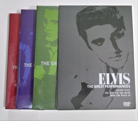 DVD - Elvis Presley - The Great Performances (Box 3 DVDs)