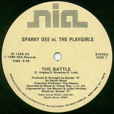 Sparky Dee vs. The Playgirls  The Battle