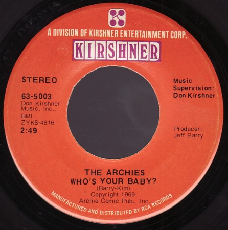 The Archies - Who's Your Baby? (Compacto)