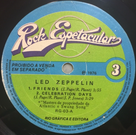 Led Zeppelin - Friends (Compacto)