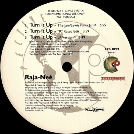 Raja-Neé - Turn It Up