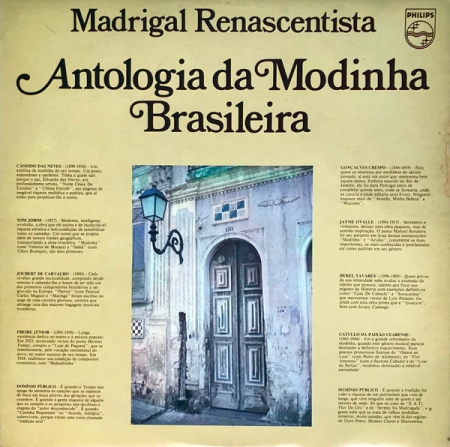 Madrigal Renascentista - Antologia da Modinha Brasileira