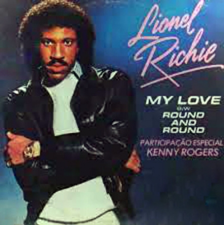 Lionel Richie - My Love / Round and Round (Compacto)