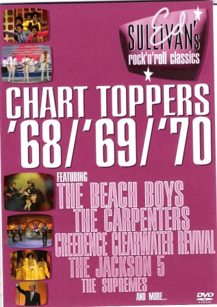 DVD - Various - Chart Toppers '68/'69/'70
