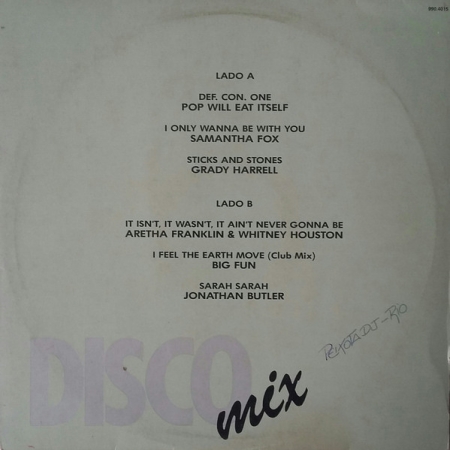 Various - RCA Mix Promocional Internacional 1989 