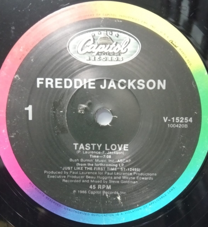 Freddie Jackson ‎– Tasty Love (Single)