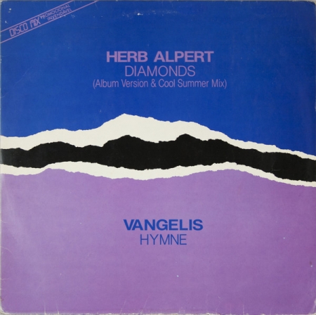 Herb Alpert / Vangelis ‎– Diamonds / Hymne (Promo)