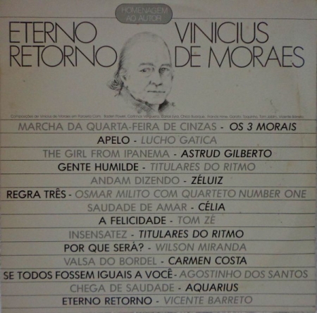 Vários - Eterno Retorno, Homenagem ao Autor Vinícius de Moraes 