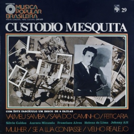Vários ‎– História da Música Popular Brasileira - Custódio Mesquita (10 polegadas)