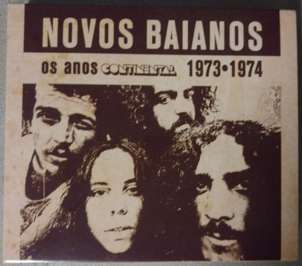 CD - Novos Baianos ‎– Os Anos Continental 1973 - 1974 (BOX, 2 Álbuns)