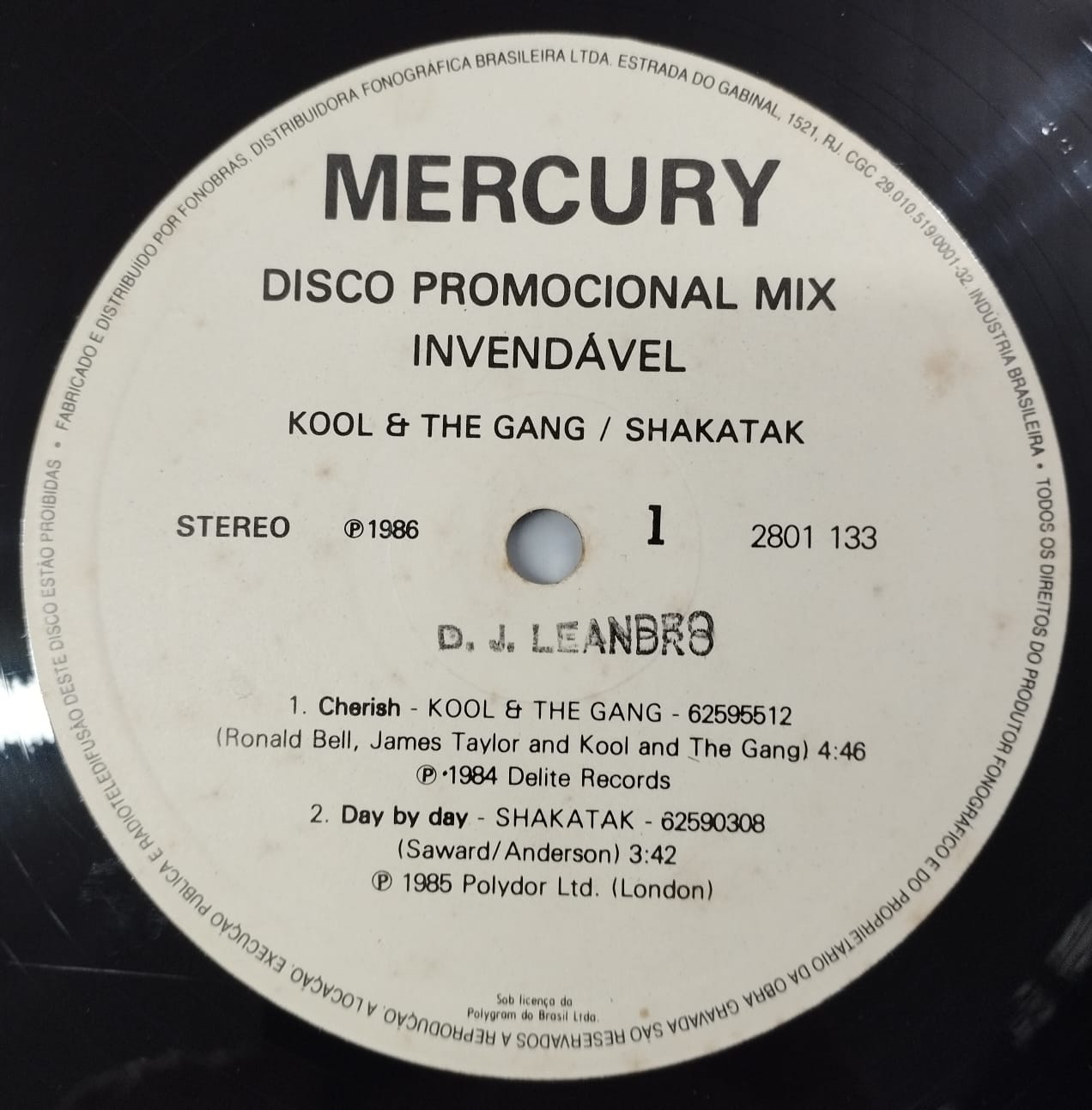 Various ‎– Disco Mix Promo, 1986