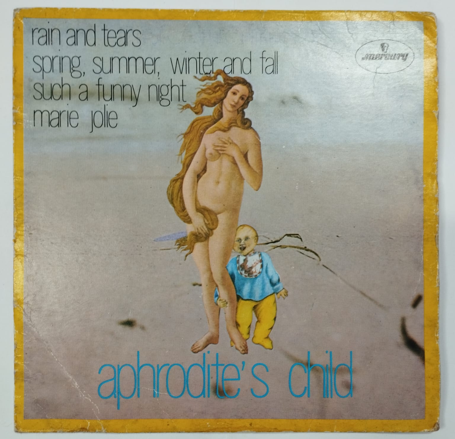 Aphrodite's Child - Rain And Tears (Compacto, Rótulo Preto)